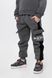 Спортивні штани з принтом для хлопчика Atescan 1106 134 см Графітовий (2000990276087W)