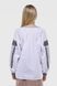 Рубашка с вышивкой для девочки АЛЕКСАНДРА №6 140 см Зеленый (2000902483411D)