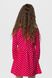 Сукня з принтом для дівчинки Deniz Горох 116 см Малиновий (2000990250971D)