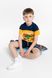 Костюм футболка+шорты для мальчика Hees HS-78 104 см Оранжевый (2000989700692S)