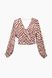 Блуза жіноча з візерунком Sateen 3014-1528 XL Бежевий (2000989512707)