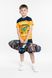 Костюм футболка+шорти для хлопчика Hees HS-78 104 см Помаранчевий (2000989700692S)