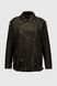 Куртка однотонная из экокожи женская 2375 L Хаки (2000990635433D)