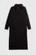 Платье однотонное женское Park karon 10348 One Size Черный (2000989850533D)