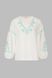 Рубашка вышиванка женская Park karon 23038 38 Бело-зеленый (2000990404114A)