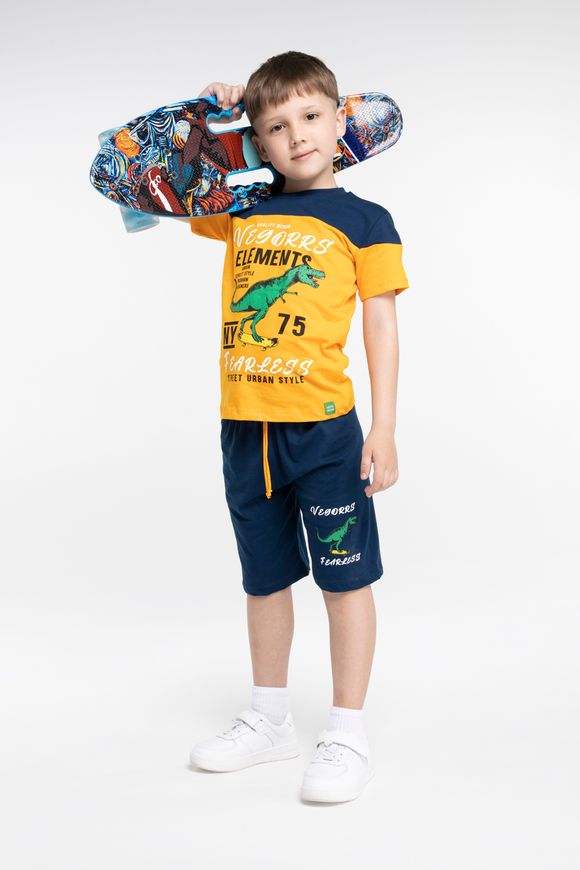 Магазин обуви Костюм футболка+шорты для мальчика HS-78