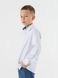 Рубашка с узором для мальчика Deniz 30133 140 см Белый (2000990438560D)