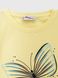 Костюм (футболка+шорти) для дівчинки Atabey 10531 110 см Жовтий (2000990479068S)