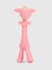Прорезыватель для зубов силиконовый в футляре "Жираф" Мегазайка 0416 Розовый (2000990579621)