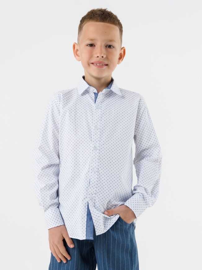 Магазин обуви Рубашка с узором для мальчика 30133