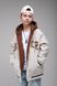 Куртка для мальчика двухсторонняя A22020 164 см Бежевый (2000989397014)