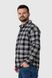 Рубашка с узором мужская LAWA MBC02309 S Черно-серый (2000990230515D)(LW)