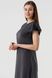 Платье однотонное женское 240130 L Темно-серый (2000990402271D)