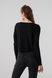 Пуловер однотонный женский 21133 L Черный (2000990337498D)