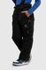 Штани на шлейках для хлопчика EN109 104 см Чорний (2000989593393W)