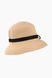 Шляпа женская 906-2 Бежевый (2000904846412A)