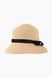 Шляпа женская 906-2 Бежевый (2000904846412A)