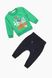 Костюм малявка для мальчика (реглан+штаны) Breeze 17915 92 см Зеленый (2000989457879)
