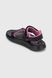 Босоножки для девочки Stepln N98-3Q 32 Черно-фиолетовый (2000990535597S)