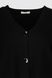 Пуловер однотонний жіночий 21133 S Чорний (2000990337481D)