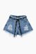 Шорти джинсові для дівчинки S&D 6053 176 см Синій (2000989806233S)