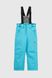 Штаны на шлейках для девочки B-30 116 см Голубой (2000989626046W)