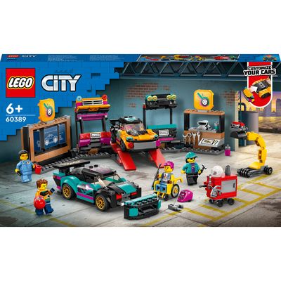 Магазин обуви Конструктор LEGO City Тюнинг-ателье 60389