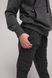 Спортивні штани для хлопчика з принтом Pitiki 9429 134 см Темно-сірий (2000989474395)