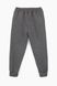 Спортивні штани для хлопчика з принтом Pitiki 9429 134 см Темно-сірий (2000989474395)