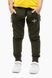 Спортивні штани патріотичні для хлопчика Atescan 2202 140 см Хакі (2000989251521D)
