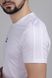 Фитнес футболка однотонная мужская Speed Life XF-1471 S Белый (2000989516835)