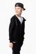 Спортивний костюм для хлопчика X-SHOW 99191 кофта + штани 176 см Чорний (2000989731207D)
