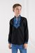Сорочка з вишивкою для хлопчика КОЗАЧЕК ОЛЕКСАНДР №3 164 см Чорний (2000990148742D)