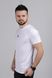 Фітнес футболка однотонна чоловіча Speed Life XF-1471 2XL Білий (2000989516903)