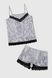 Піжама жіноча Barwa 0249/250 48-50 Світло-сірий (2000989972372А)