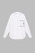 Сорочка з принтом для дівчинки TONY BOY 6277 164 см Білий (2000990499103S)