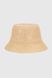 Шляпа пляжная женская 726-3 One Size Бежевый (2000990606075S)