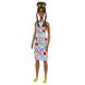 Кукла Barbie "Модница" в платье HJT07 Разноцветный (194735094035)