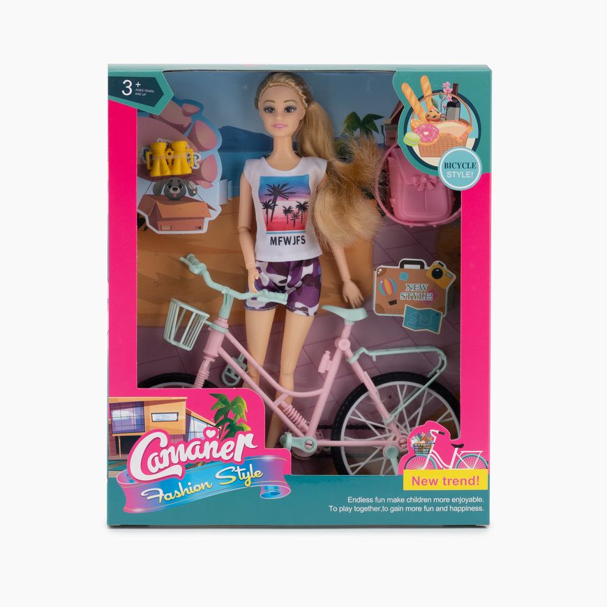 Магазин обуви Кукла с велосипедом KQ173