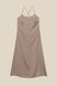 Платье однотонное женское LAWA WTC02367 XS Бежевый (2000990548665S)(LW)