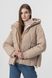 Куртка зимова жіноча 8107 2XL Бежевий (2000989872207W)