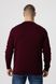 Пуловер однотонный мужской Akin Trico 1127 3XL Бордовый (2000990009906D)