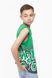 Майка з принтом для хлопчика MAGO 3024 176 см Зелений (2000989696032S)