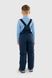 Штаны на шлейках для мальчика EN102 140 см Синий (2000989593638W)