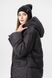 Куртка зимова жіноча 8801 One Size Чорний (2000990131072W)