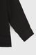 Рубашка однотонная для девочки LocoLoco 9078 158 см Черный (2000990486769S)