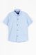 Рубашка однотонная для мальчика Deniz 412 140 см Голубой (2000989810339D)