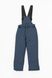 Штани на шлейках для хлопчика EN102 116 см Синій (2000989593591W)