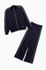 Спортивный костюм для девочки Toontoy 24160 кофта+штаны 158 см Темно-синий (2000989883814D)
