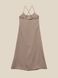 Сукня однотонна жіноча LAWA WTC02367 XL Бежевий (2000990548702S)(LW)